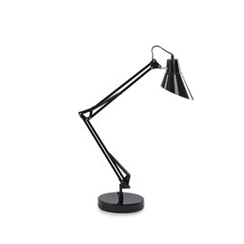 SALLY TL1 stolní lampa 1x E27 42W bez zdroje IP20, černo-měděná