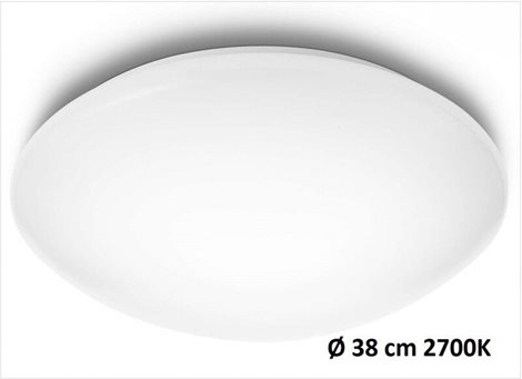 31802/31/EO Suede přisazené LED svítidlo 1x24W 2350lm 2700K IP20 38cm, bílé 1