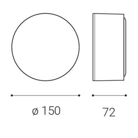 LED2 1010153 BUTTON II, B 6-12W 3000K/4000K 6
