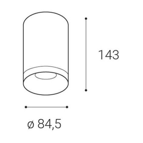 LED2 1150423 TUBUS A, B 9W 2700K 6