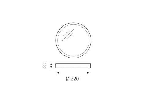 LED2 1183231 SLIM-R ON, L 20W 3000K 5