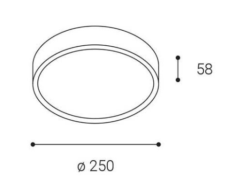 LED2 1234253 MIRA 25, B 9-18W 3CCT 3000K/3500K/4000K 6
