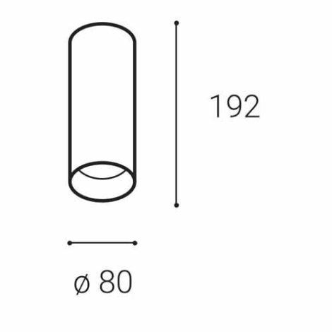 LED2 1251433D LUKY, B DALI/PUSH DIM 20W 3000K 5