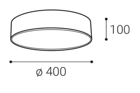 LED2 1271253 MONO 40, B 30W 2CCT 3000K/4000K 4