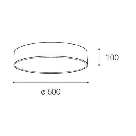 LED2 1271353DT MONO 60, B TRIAC DIM 60W 2CCT 3000K/4000K 4