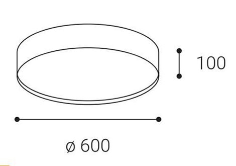 LED2 1272558 ROMO 60, CF 50W 2CCT 3000K/4000K 4