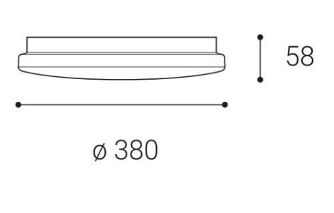 LED2 1340351 JOTA 38, W 24W 3CCT 3000K/4000K/6000K 6