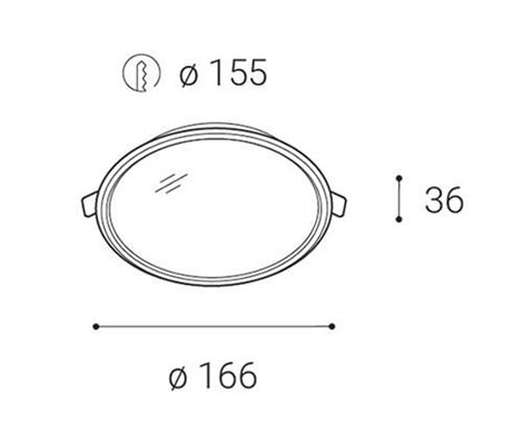LED2 2190341 EASY-R, M 15W 4000K 4