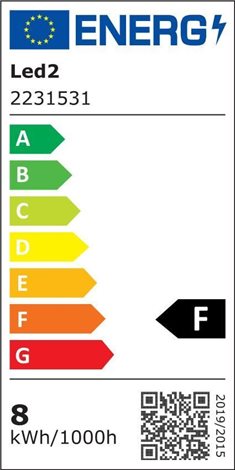 LED2 2231531 MAX 1, W 8W 3000K 4