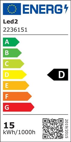 LED2 2236151 ALFA II 17 9-15W 3CCT 3000K/3500K/4000K 7