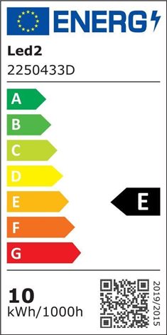 LED2 2250433D ZETA XS, B DALI/PUSH DIM 10W 3000K 7