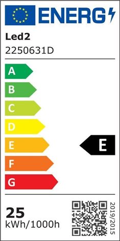 LED2 2250631D ZETA M, W DALI/PUSH DIM 25W 3000K 7
