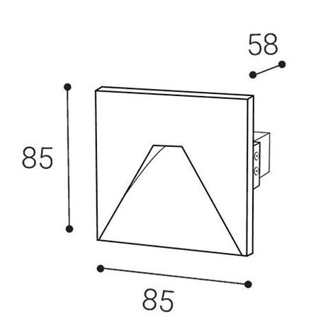 LED2 2390651 WALK II Q, W 3W 3000K/4000K/6000K 6