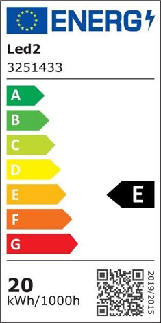 LED2 3251433 LUKY Z, B 10-20W 3000K 6