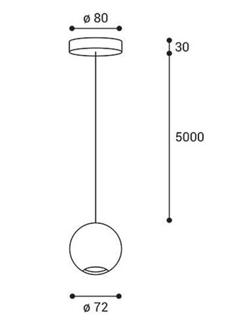 LED2 3490733 OCCO Z, B 5W 3000K 3