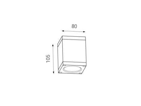 LED2 5130334 KUBO, A 6W 3000K 6
