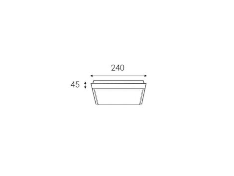 LED2 5130934 QUADO L, A 25W 3000K 7