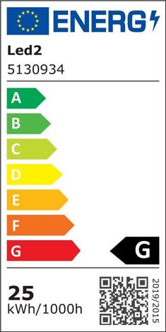 LED2 5130934 QUADO L, A 25W 3000K 8