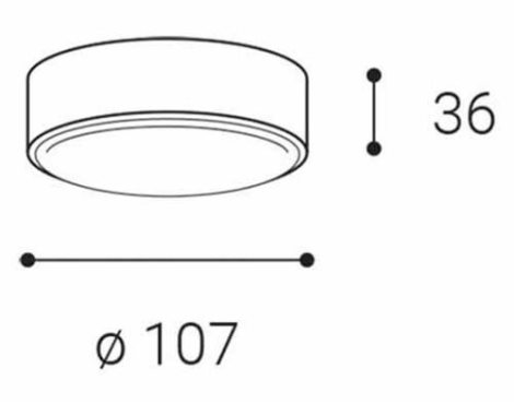 LED2 5131731 ROLO, W 6W 3000K 5