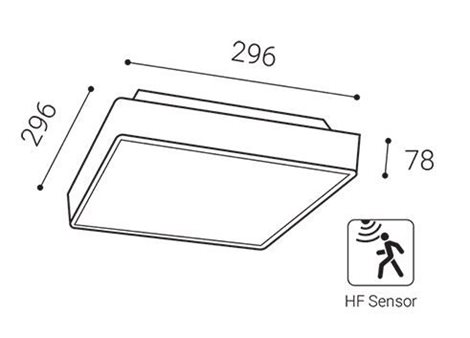 LED2 5200254 SOLO, A HF 16W 3CCT 3000K/4000K/6500K 5
