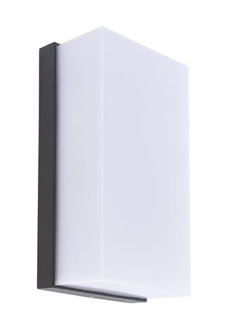 Deko-Light venkovní nástěnné svítidlo Grumium hranaté 100-240V 11W, 3000K, 730lm, I 2
