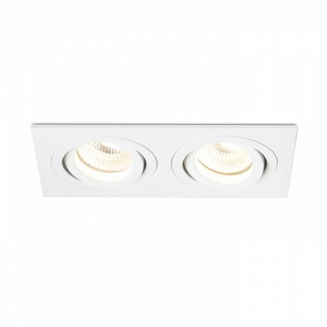 R12713 PASADENA GU10 SQ II zápustná bílá 230V GU10 2x50W 5