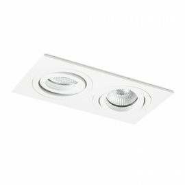 R12713 PASADENA GU10 SQ II zápustná bílá 230V GU10 2x50W