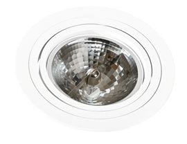 STAN podhledové svítidlo 1x ES111 50W bez zdroje 19cm kulaté IP20, bílé