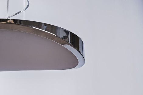 CIRCULO závěsné svítidlo 4x E27 60W bez zdroje 58cm IP20, chromové 6