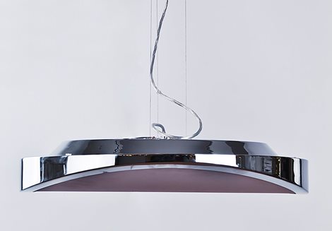 CIRCULO závěsné svítidlo 4x E27 60W bez zdroje 58cm IP20, chromové 7