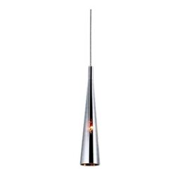 CHEMICAL závěsné svítidlo 1x E14 40W bez zdroje 10cm IP20, chromové