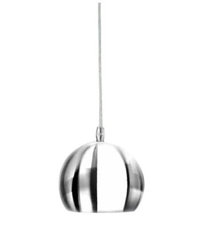 NOA závěsné svítidlo 1x E14 40W bez zdroje 15cm IP20, chrom/bílá