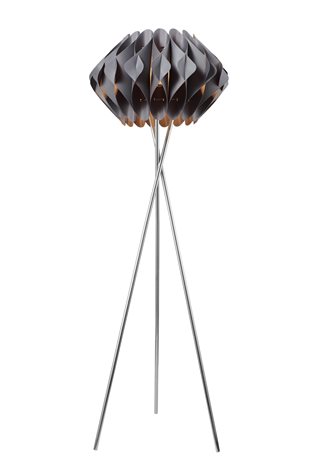 Ruben stojací lampa 1x E27 60W bez zdroje 50cm IP20, šedé 1