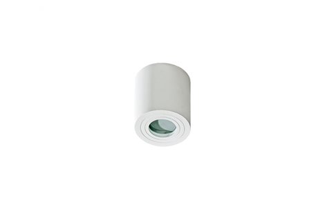 Brant koupelnové přisazené svítidlo 1x GU10 50W bez zdroje 9cm kulaté IP44, bílé 2