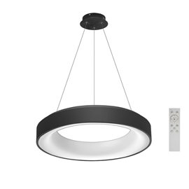 Sovana závěsné svítidlo LED 50W 2750lm 2700-6500K 55cm kulaté IP20, černé + ovladač