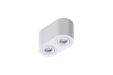 Brant 2 přisazené svítidlo 2x GU10 50W bez zdroje 18,5cm IP20, bílé 2