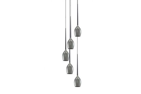 Izza 5 závěsné svítidlo 5x E14 50W bez zdroje 40cm IP20, černé 3