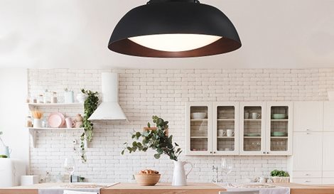 Lenox stropní svítidlo LED 40W 3280lm 3000K stmívatelné 60cm IP20, černo-měděné 4