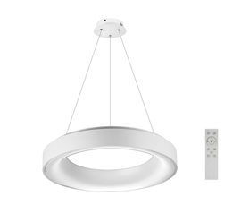 Sovana závěsné svítidlo LED 40W 2200lm 2700-6500K 45cm kulaté IP20, bílé + ovladač
