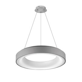 Sovana SMART závěsné svítidlo LED 40W 2200lm 3000-6500K 45cm kulaté IP20, šedé