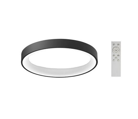 Sovana přisazené svítidlo LED 73W 5010lm 2700-6500K 80cm kulaté IP20, černé + ovladač 1