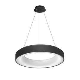 Sovana SMART závěsné svítidlo LED 50W 2750lm 3000-6500K 55cm kulaté IP20, černé