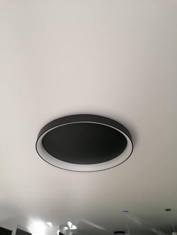 Solvent R SMART přisazené svítidlo LED 120W 7680lm 3000-6000K 110cm kulaté IP20, šedé + ovladač 5