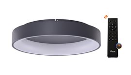 Solvent R SMART přisazené svítidlo LED 120W 7680lm 3000-6000K 110cm kulaté IP20, šedé + ovladač