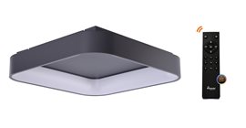 Solvent S SMART přisazené svítidlo LED 120W 7680lm 3000-6000K 110cm hranaté IP20, šedé + ovladač