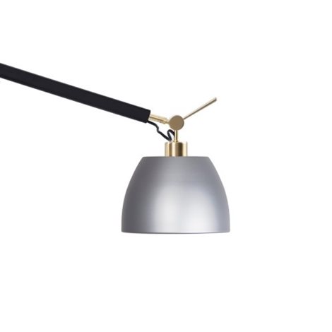 ZYTA tělo stojací lampy 1x E27 60W bez zdroje 250cm IP20, černá/zlatá 3