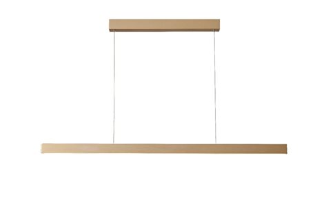 OLIVIER závěsné svítidlo LED 50W 2700lm 3000K 118cm IP20, zlaté 1