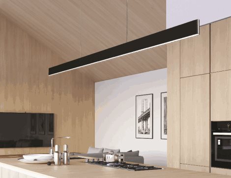 OLIVIER závěsné svítidlo LED 50W 2700lm 3000K 118cm IP20, zlaté 2