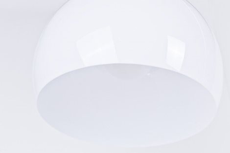 GIO stojací lampa 1x E27 60W bez zdroje IP20, bílá/chrom 2
