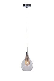 Elektra 1 závěsné svítidlo 1x G9 40W bez zdroje 16cm IP20, chrom/měď/čirá